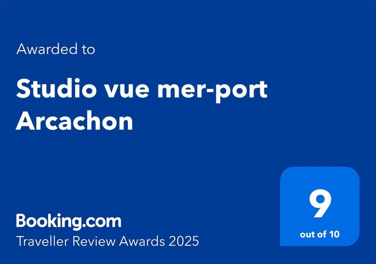 Studio Vue Mer-Port Arcachón Exterior foto